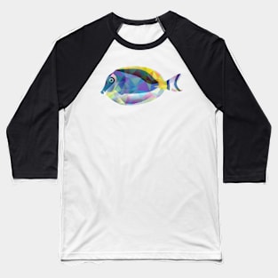 Beautiful and Pretty Colorful Crystal Fish Baseball T-Shirt